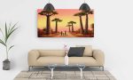 "Serenity Beneath the Madagascar Baobabs" – Luxury Fine Art Digital Print | Modern Tropical Landscape Printable Wall Art