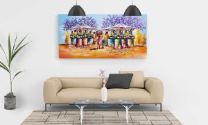 Jacaranda Flower Market