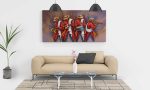 "The Rhythm of Heritage" – High-End Digital Download Musical Quartet Wall Art