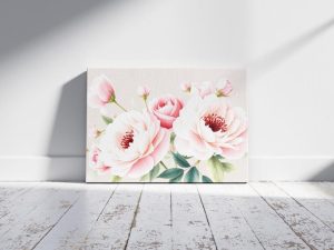 Ethereal Peony Symphony | Premium Botanical Digital Wall Art