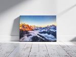 Glow of the Heights | Majestic Alpine Sunrise Luxury Wall Art – High-Resolution Digital Download