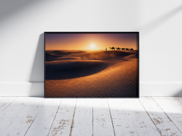 Sacred Sahara Caravan | Premium Fine Art Photography | Digital Download Edition