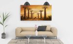 "The Avenue of Baobabs at Dusk" – Luxury Fine Art Digital Print | Majestic African Sunset Printable Wall Art