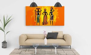 Three Queens of Africa – Printable Wall Art | Ethnic Chic High-Resolution Digital Download